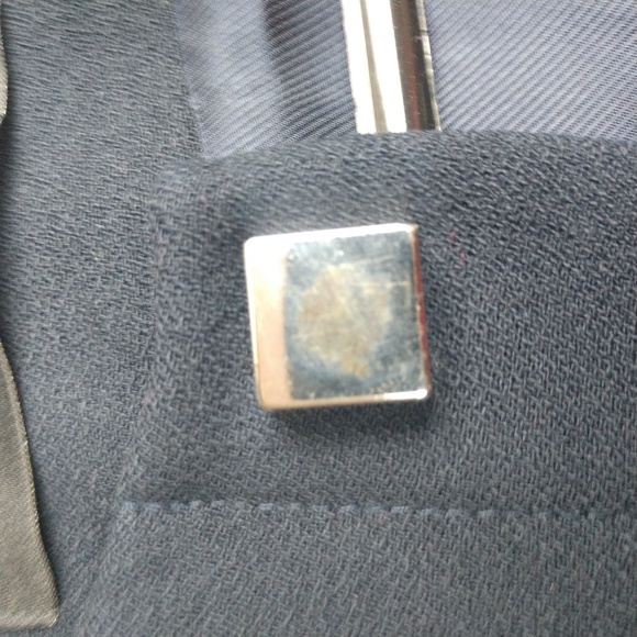 Zara Basic Inverted Back Pleat Blazer Large - Picture 7 of 7